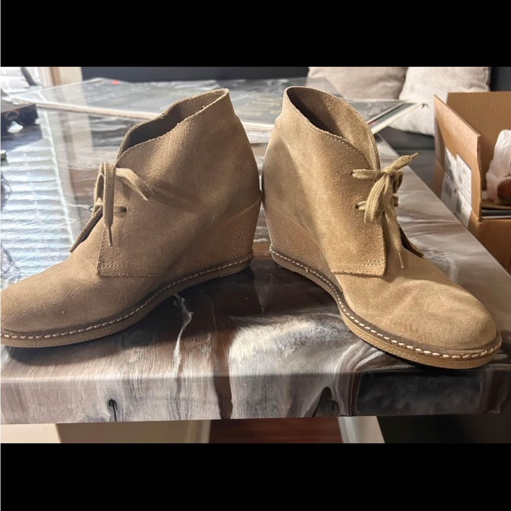 J. Crew Wedge Boot. Size 7